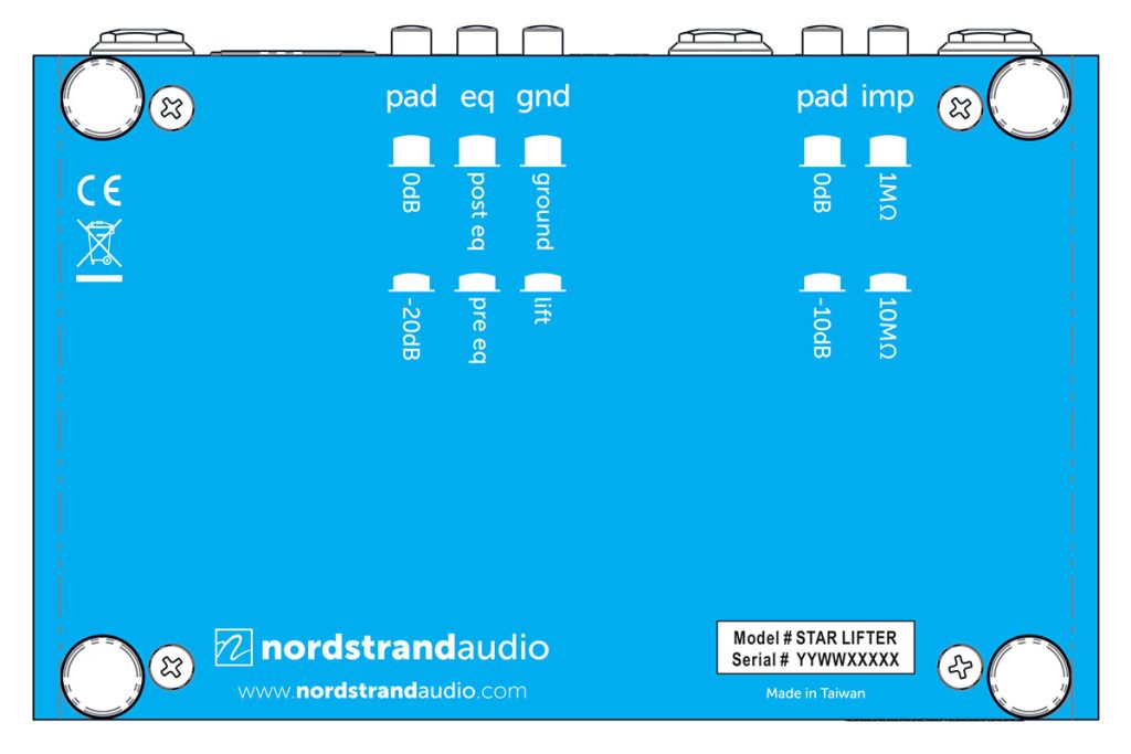 Nordstrand StarLifter Bass Preamp/Di - Bass Direct