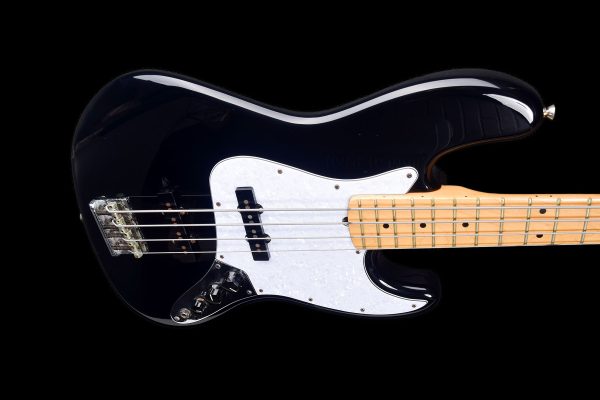 Fender American Standard Jazz Bass Black 2015 - Pre-Owned - Image 3