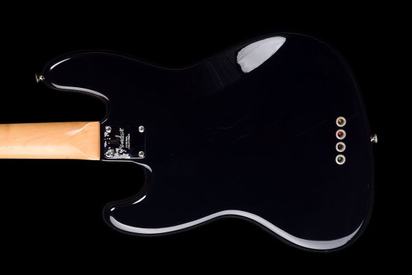 Fender American Standard Jazz Bass Black 2015 - Pre-Owned - Image 5