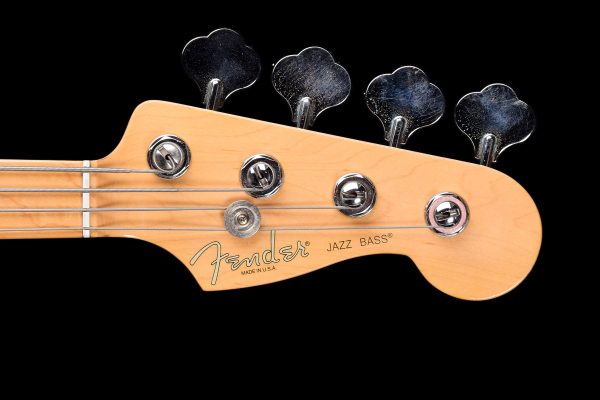 Fender American Standard Jazz Bass Black 2015 - Pre-Owned - Image 6
