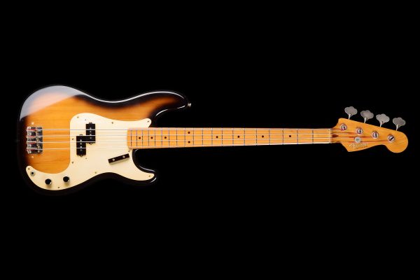 Fender American Vintage 57 Precision Bass 2-Tone Sunburst 1991 - Pre-Owned - Image 2