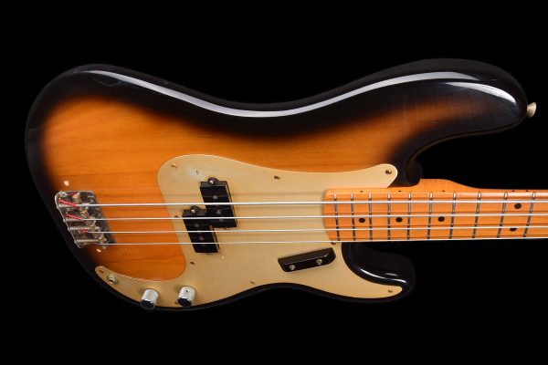 Fender American Vintage 57 Precision Bass 2-Tone Sunburst 1991 - Pre-Owned - Image 3